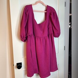 Bubble Sleeve Arula Dress